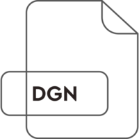 Dgn File Extension Icon Raw Umber And Yellow Outline Color png
