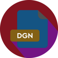 Dgn File Extension Icon Minsk And Deep Koamaru Color Circular Icon png