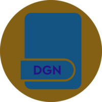 Dgn File Format Icon Circular Shape png