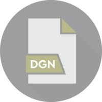 Dgn File Format Icon Space In Shapes And Circular Shape Outside png