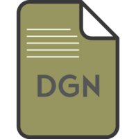 Dgn File Icon Fill And Outline Rounded Corners png