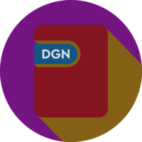 Dgn File Icon Jelly Bean And Deep Koamaru Color In Circular Shape png