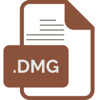 Dmg File Extension Icon Color Fill Rounded Corners Inside Transparent png