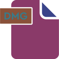 Dmg File Format Icon Rounded Shapes And Spacing png