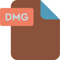 Dmg File Format Icon Rounded Shapes png