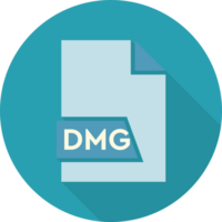 Dmg File Format Icon Space In Shapes And Circular Shape Outside png