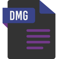 Dmg File Icon With Chambray And Vivid Violet Color png