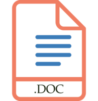 Doc File Minimal Icon With Symbol png