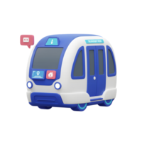 Cartoon transport pod with communication cloud icon, information icon, location icon, and house icon can be used for transportation visualization. png