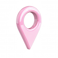 3d icon Location pin marking geographical coordinates, symbolizing navigation and destination tracking png