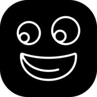 Face with Rolling Eyes Solid Style Icon vector