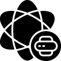 Data Science Solid Style Icon vector