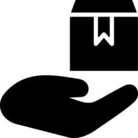 Donation Drive Solid Style Icon vector