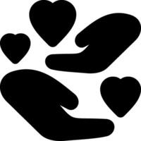 Make a Difference Solid Style Icon vector
