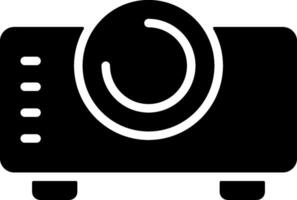 Projector Solid Style Icon vector