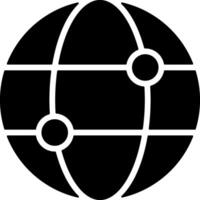 NGO Network Solid Style Icon vector