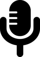 Microphone Eps Icon vector
