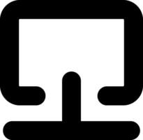 Ethernet Solid Style Icon vector