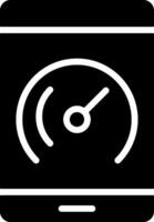 Bandwidth Black Eps Icon vector