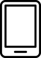 Mobile Outline Icon vector
