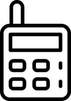 Woki Toki Outline Icon vector