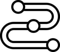 Strategy Outline Icon vector