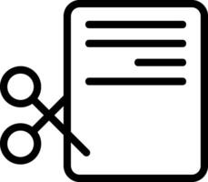 Outline Cut Eps Icon Design vector