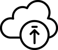 Backup Outline Style Icon vector