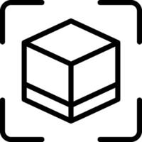 Augmented Reality Outline Style Eps Icon vector