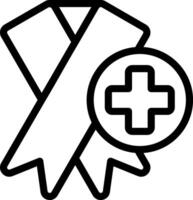 Aid for Causes Outline Style Icon vector