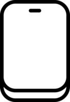 Smartphone Outline Icon vector