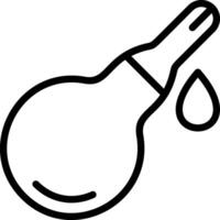 Enema Outline Icon vector