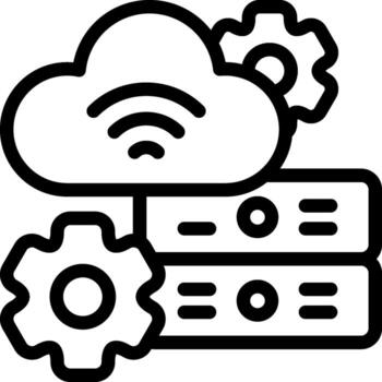 Cloud Computing Icon vector