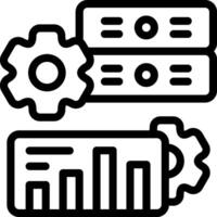 Apache Spark Black Style Icon vector