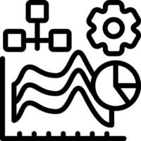 Hyperparameter Tuning Black Style Icon vector