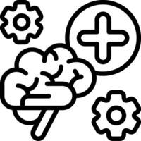Positive Thinking Icon Design vector