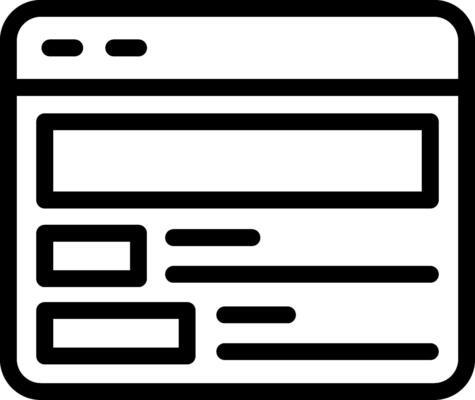 Staging Site Outline Icon