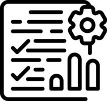 Abilities Features Outline Style Icon vector