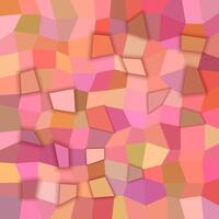 Pink abstract 3d polygonal background from rectangles vector