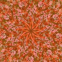 Abstract dynamic hypnotic circular burst pattern background vector
