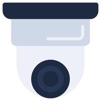 Security Camera Flat Design, Flat Design Icon Symbol vector