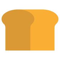 Bread Icon, Flat Design Style Icon, Restaurant Element Icon Collection vector