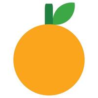 Grapefruit Icon, Fruit and Vegetable Flat Design Icon Symbol vector
