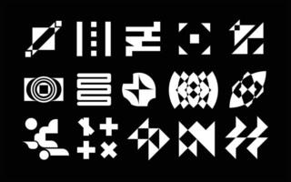 Abstract Geometric Elements and Shapes vector