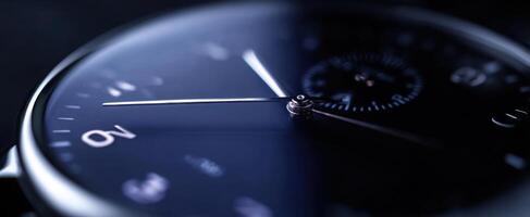 The Elegant Timepiece Showcasing Precision and Craftsmanship in Detail photo