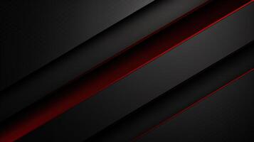 Black and red lines on a black background photo
