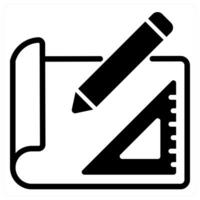 sketch icon concept in black color vector