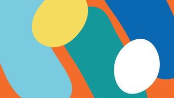 Rounded Gradient Capsule Shape Background vector
