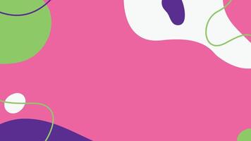 Pink Artistic Abstract with Fluid Background vector