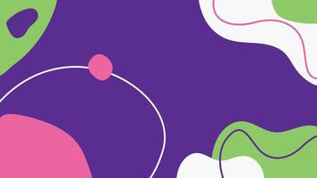 Purple Abstract Background with Colorful vector